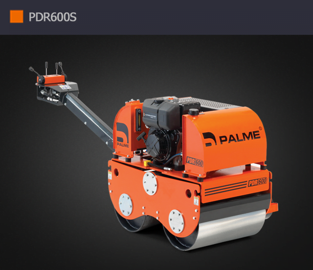 Виброкаток Palme PDR600S ручной двухвальцовый фото